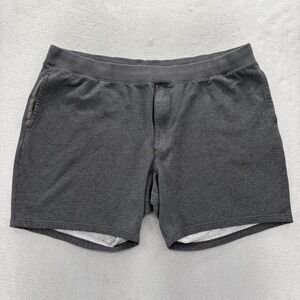 Duluth Midweight Relaxed Fit 9" Sweat Shorts Mens 3XL Gray Drawstring Casual